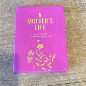 NWT Pink and Gold Mother's Life  Journal